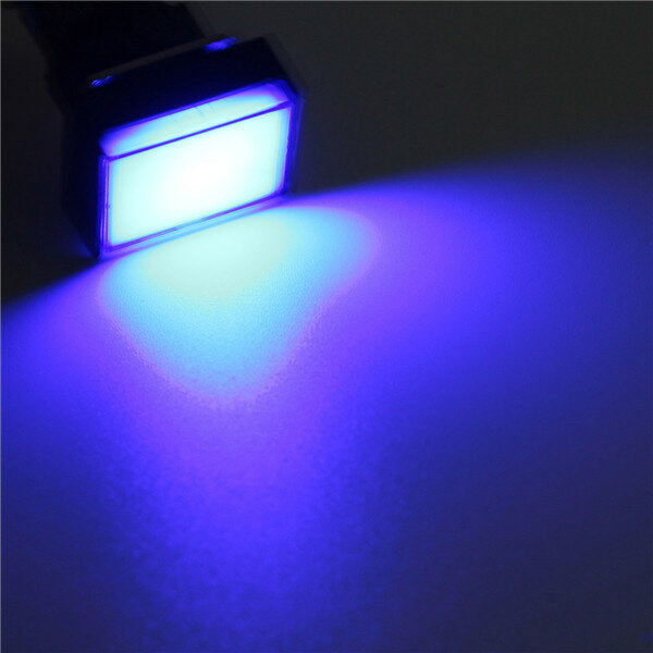 dc 24v drukknop zelfreset momentary switch led light