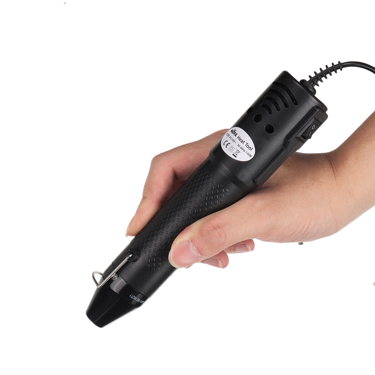 eu/us plug mini heteluchtpistool soft keramische krimpfolie quick setting tool rubber stempel dhz bolle poeder verwarming heteluchtpistool