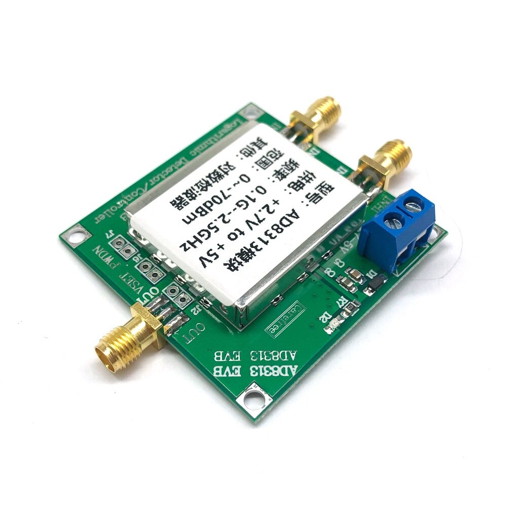 ad8313 0.1 ghz tot 2.5 ghz 70 db meertraps demodulatie logaritmische versterker 5v controller relais digitale module
