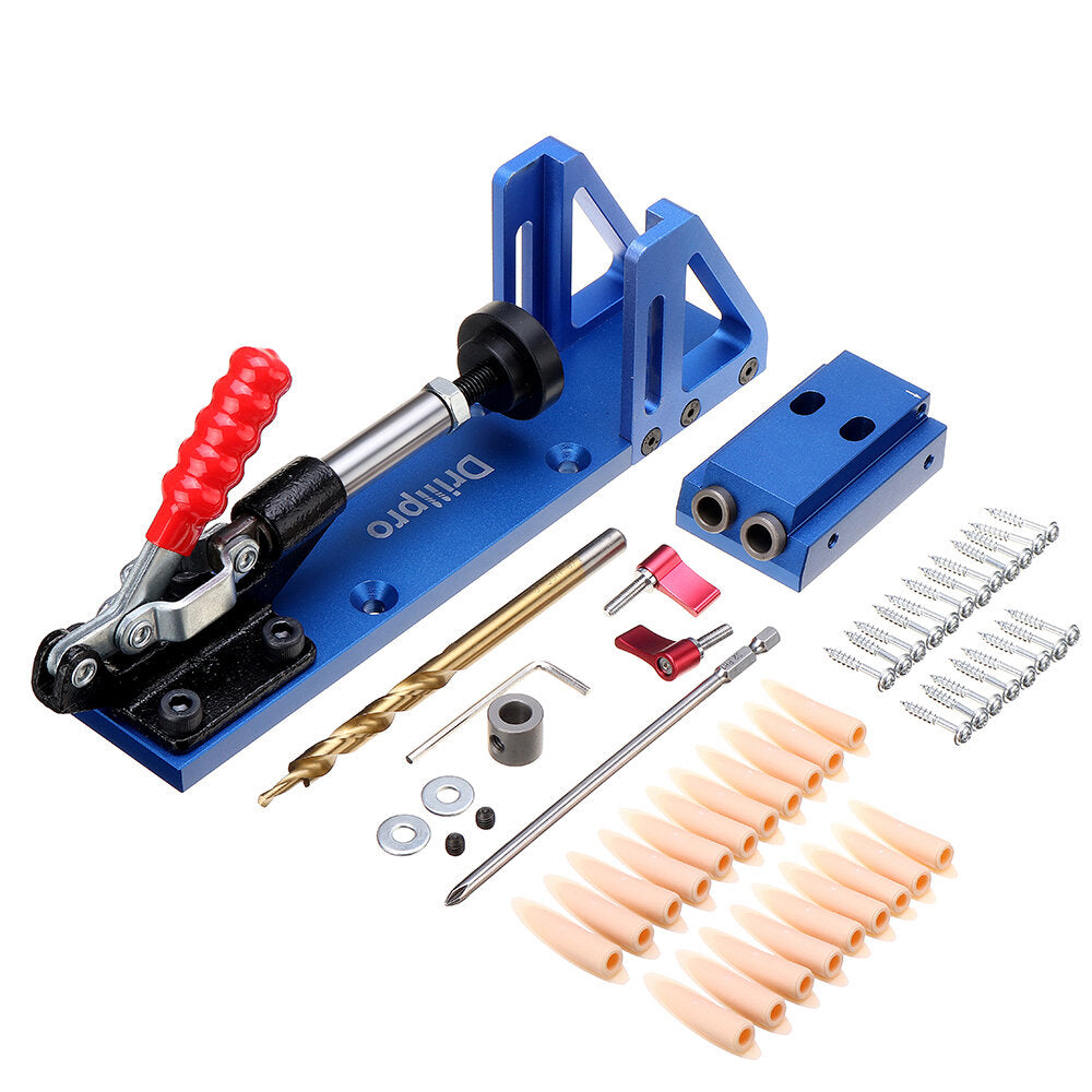 dp-wd1 houtbewerkingsgereedschap zakgatmal-systeem met 9.5 mm schuine gatdiameter boorgatboorgeleider voor hout