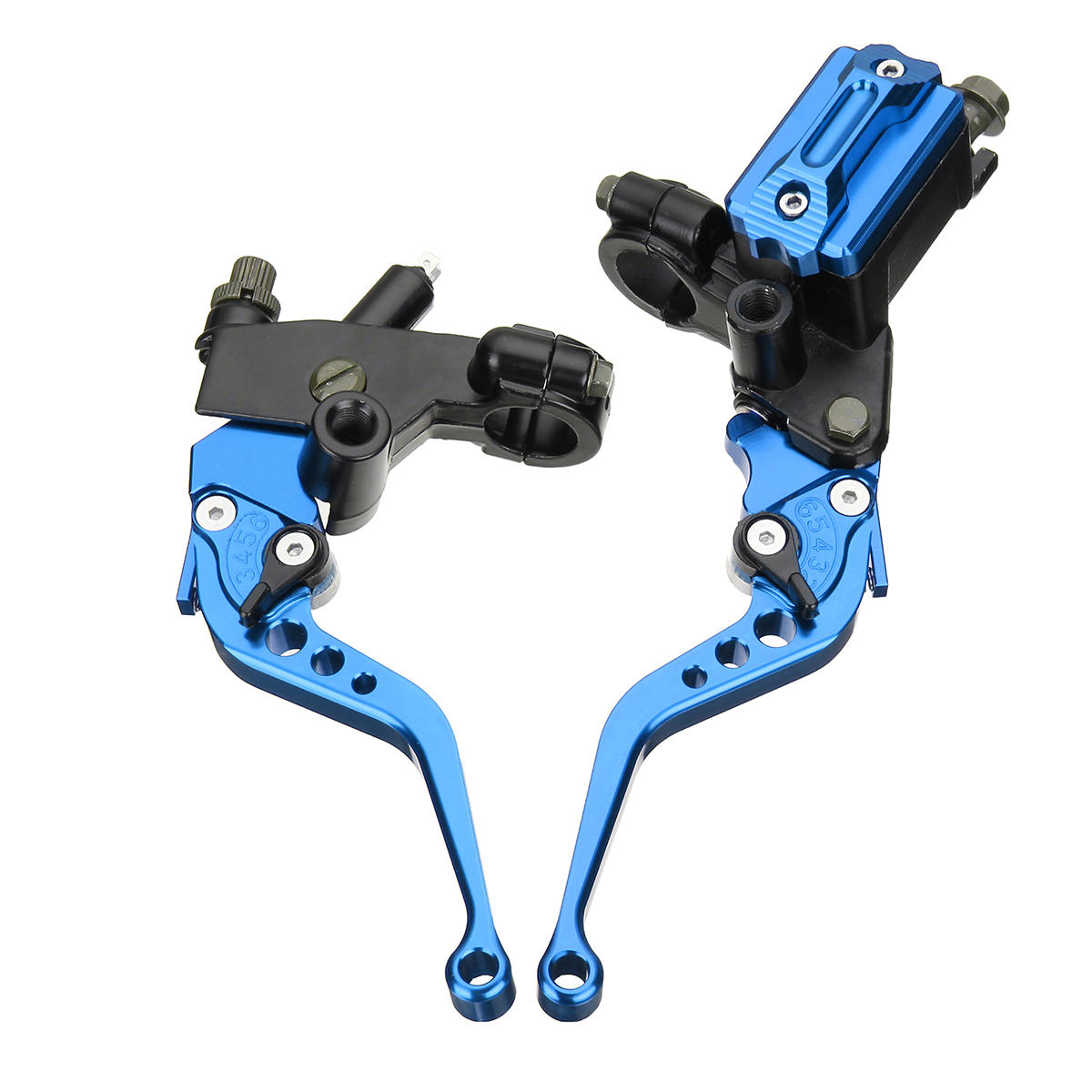 7 / 8inch cnc universele motorfiets rem koppeling hoofdcilinder lever set reservoir