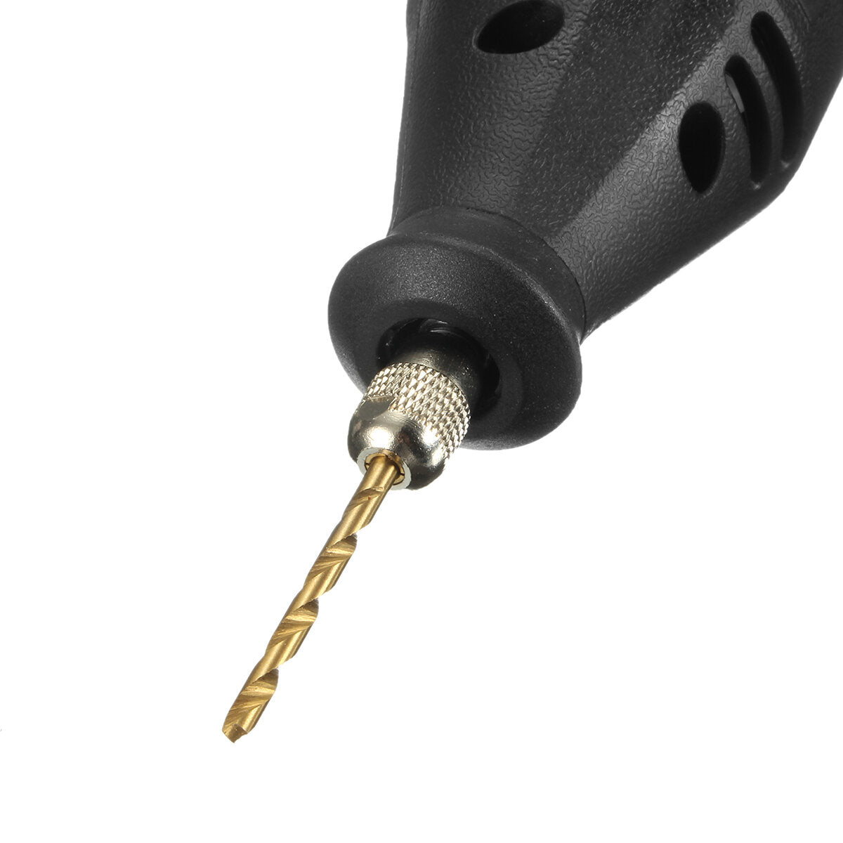 50 stuks 1/1.5/2/2.5/3mm hss titanium coated spiraalboren snelstaal boor set
