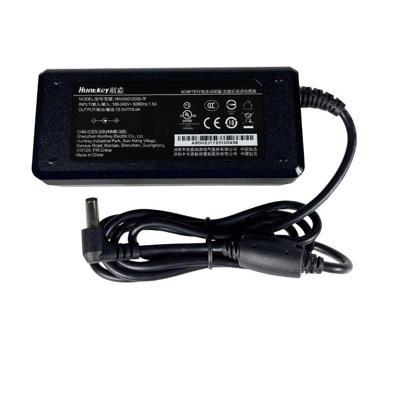 micsig 100-240v 12v 5a voedingsadapter voor oscilloscoop