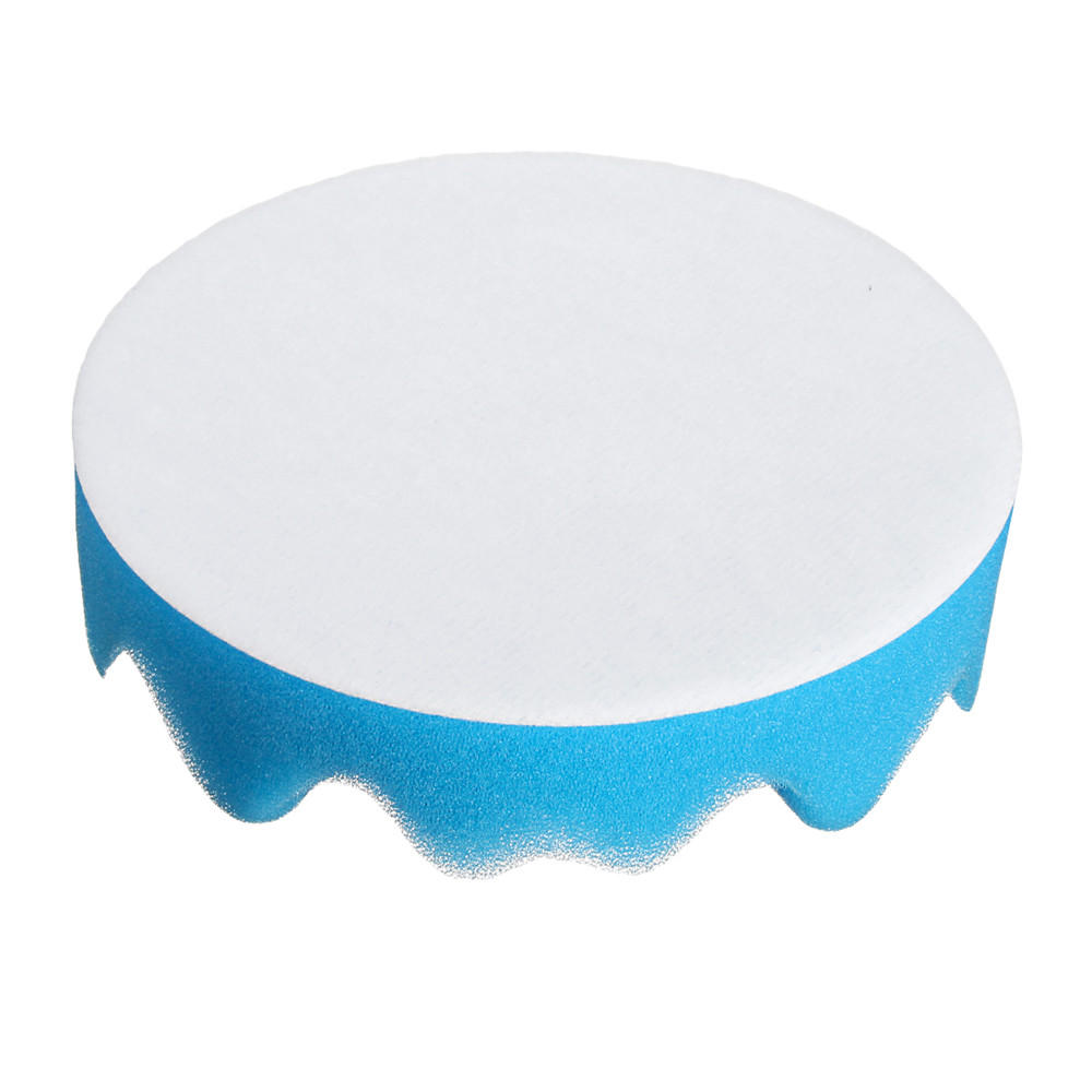 5 stuks 4 inch 5 inch spons schuim polijstpad waxen buffing matten polijstmachine kit: