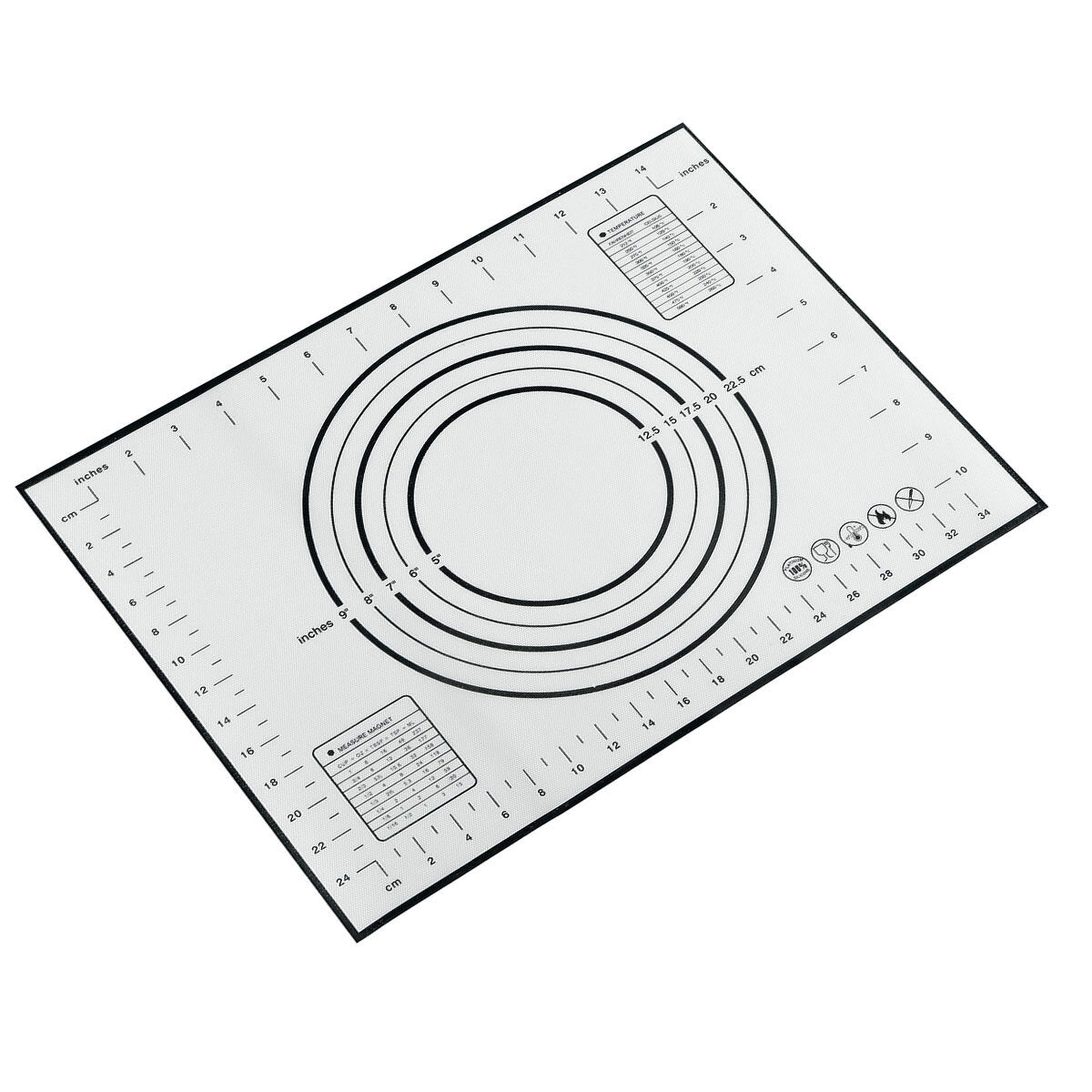 deeg rolling silicone pad gebak mat bakvormen liner bakmat non-stick tool