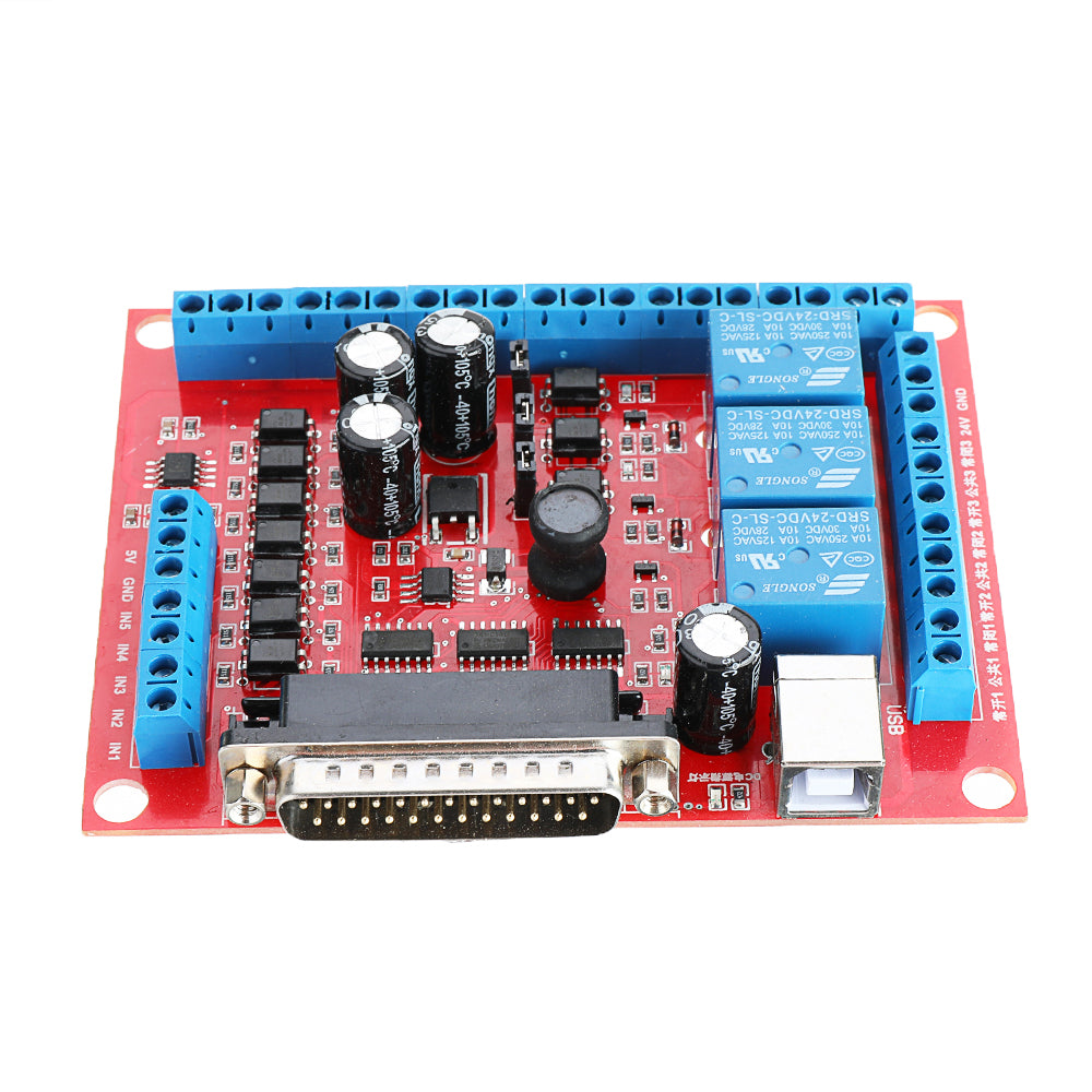 6-assige mach3 graveermachine-interface board pwm spindel cnc stepper stappen motorbesturing board