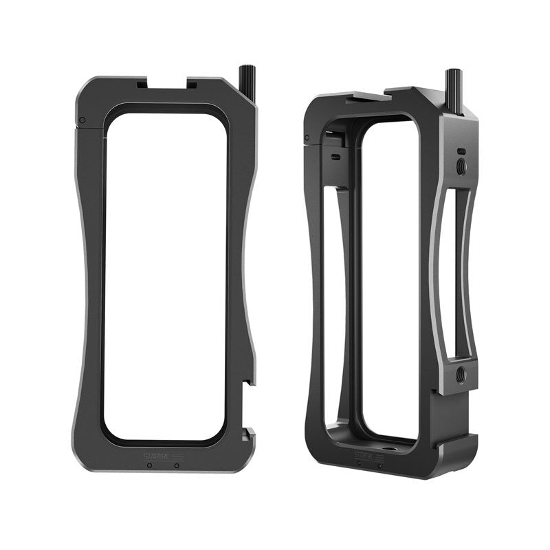 startrc konijnenkooi van aluminiumlegering metalen frame all-inclusive beschermend frame cold boot-uitbreiding voor insta360 x3