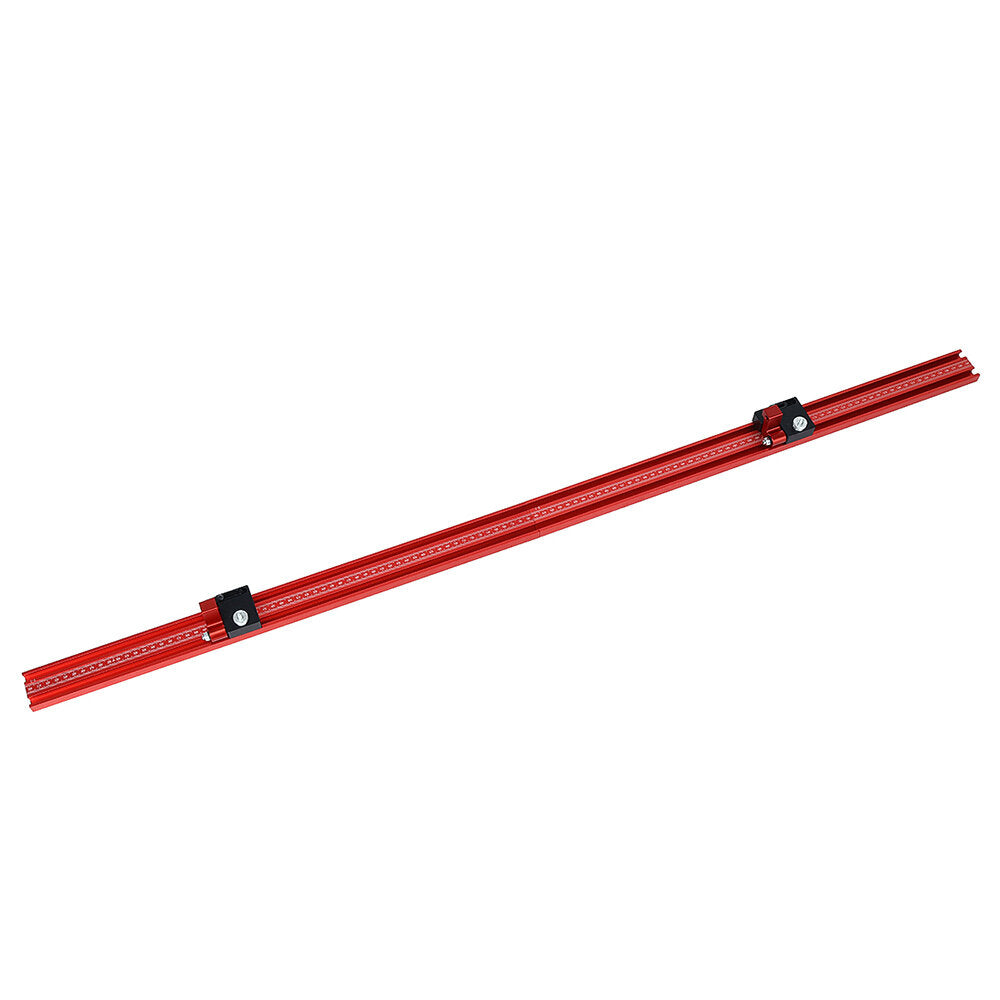 fonson aluminium houtbewerking uitbreiding geleiderail t-track connector voor track saw rail parallel guide system