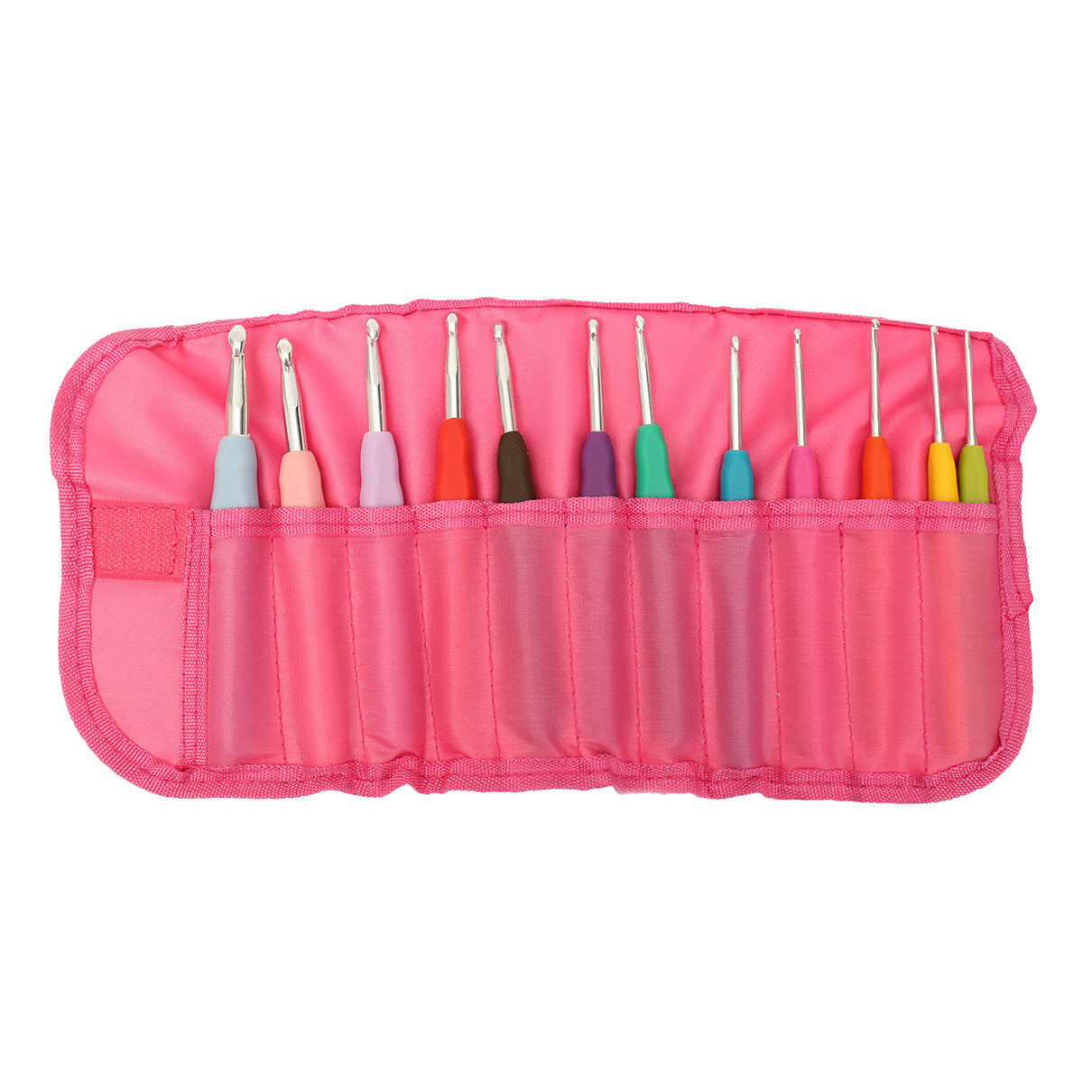9/11/12 stuks haaknaald set breinaald garen handvat organizer case set tool