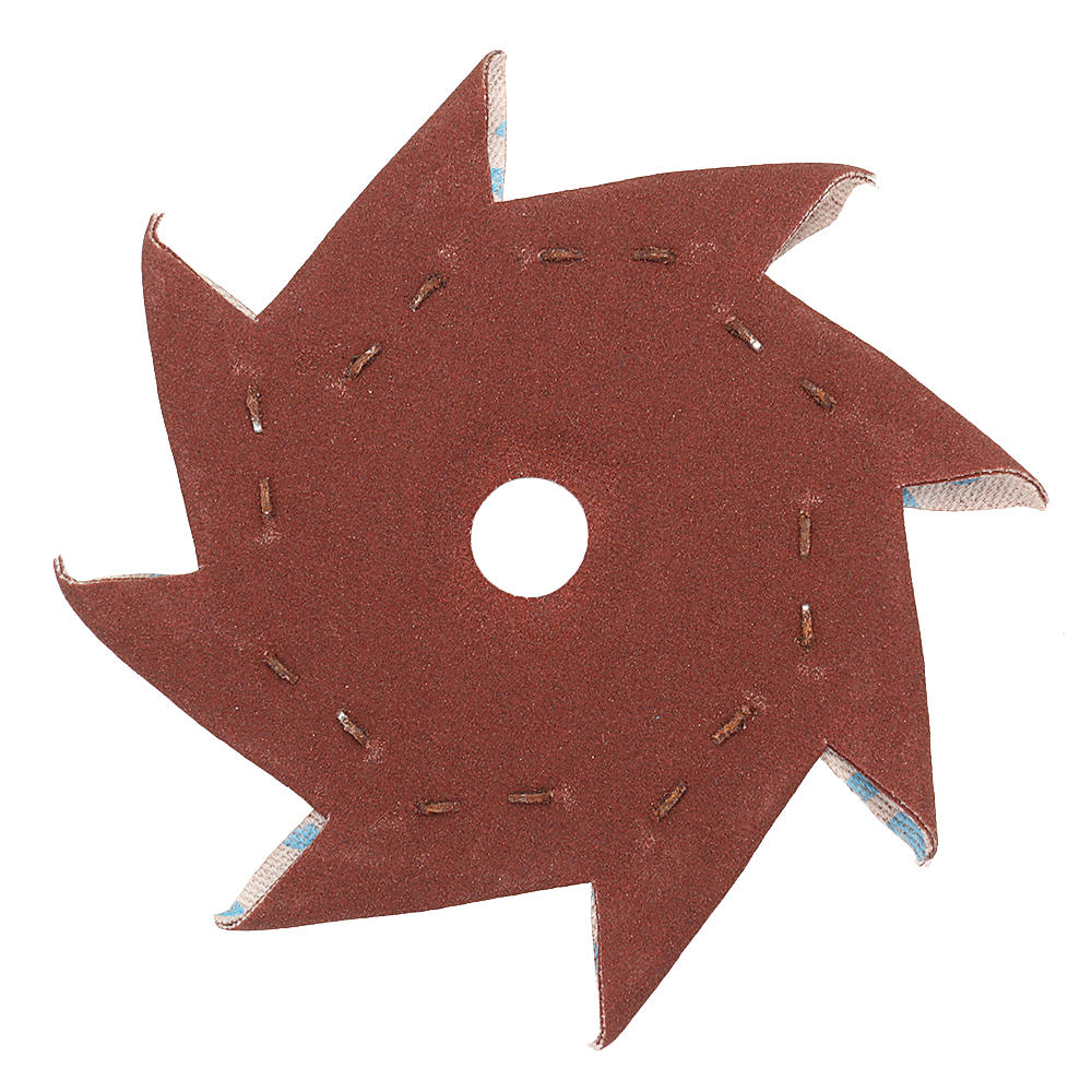 10 stuks 80/120/180/240/320 grit achthoekig schuurpapier dubbellaags schuren buffing tool