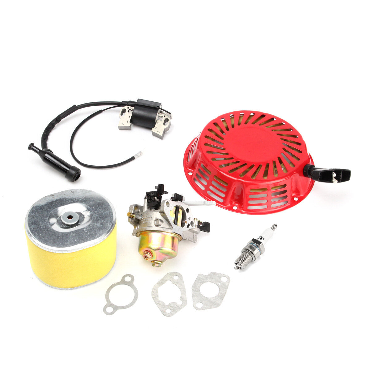grasmaaier carburateur terugslag luchtfilter bobine plug voor honda gx240 8hp gx270 9hp