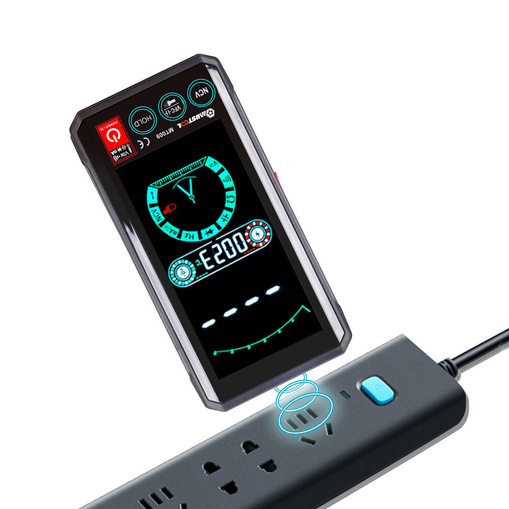 mt009 4.4-inch touchscreen smart true rms digitale multimeter automatische meting met vfc-functie stroomspanningstest 6000 tellingen weergave