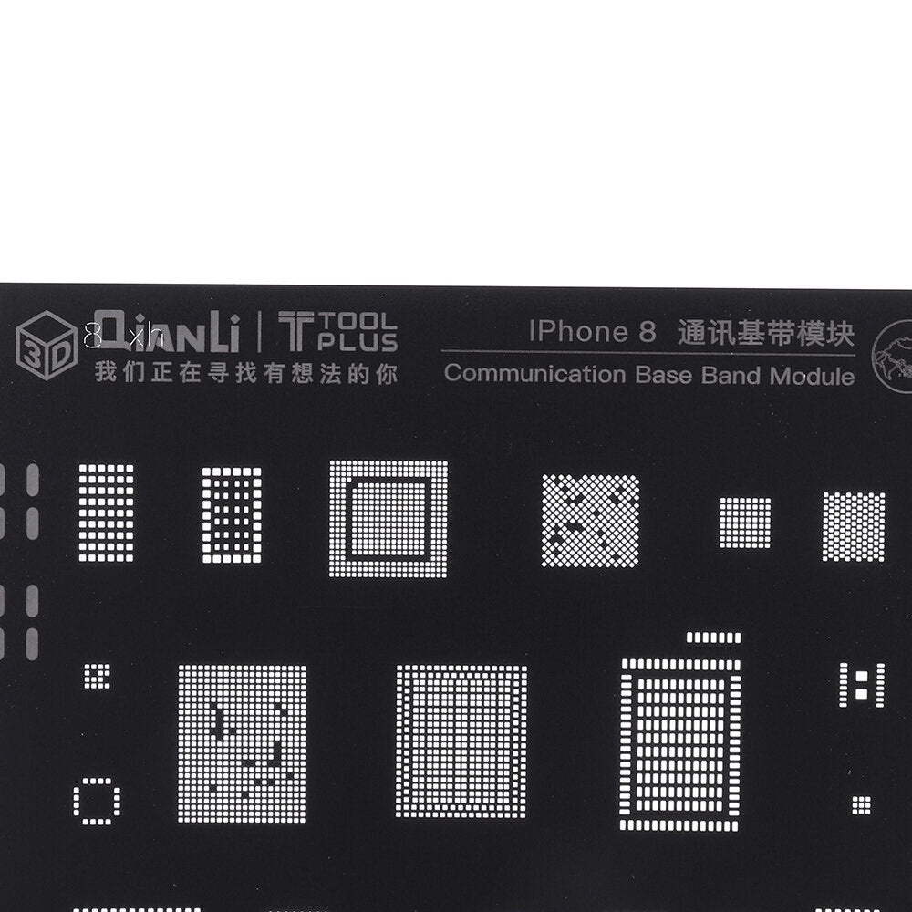 qianli s450 3d bga reballing stencil communicatie module bga reballing reparatie tool voor telefoon 5 5s 6 6s 7g 7plus 8 8p