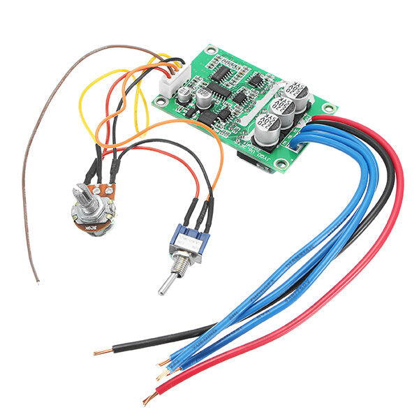 dc 12v-36v 500w high power borstelloze motor controller driver board gemonteerd geen hall