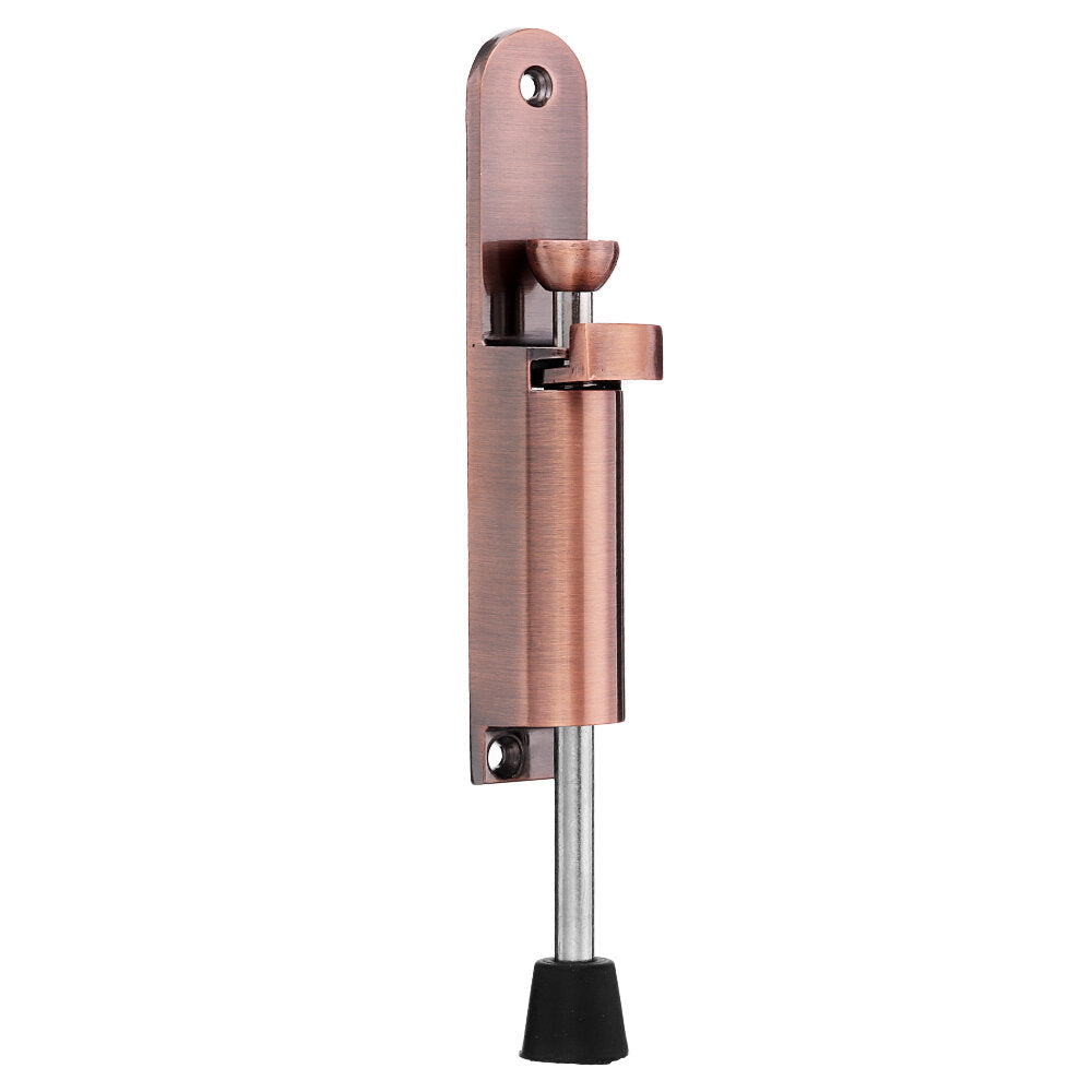 solide zware zinklegering uitgebreide magnetische deurstopper verborgen voetpedaal vloerbevestiging deurvanger gratis ponsdeurhouder