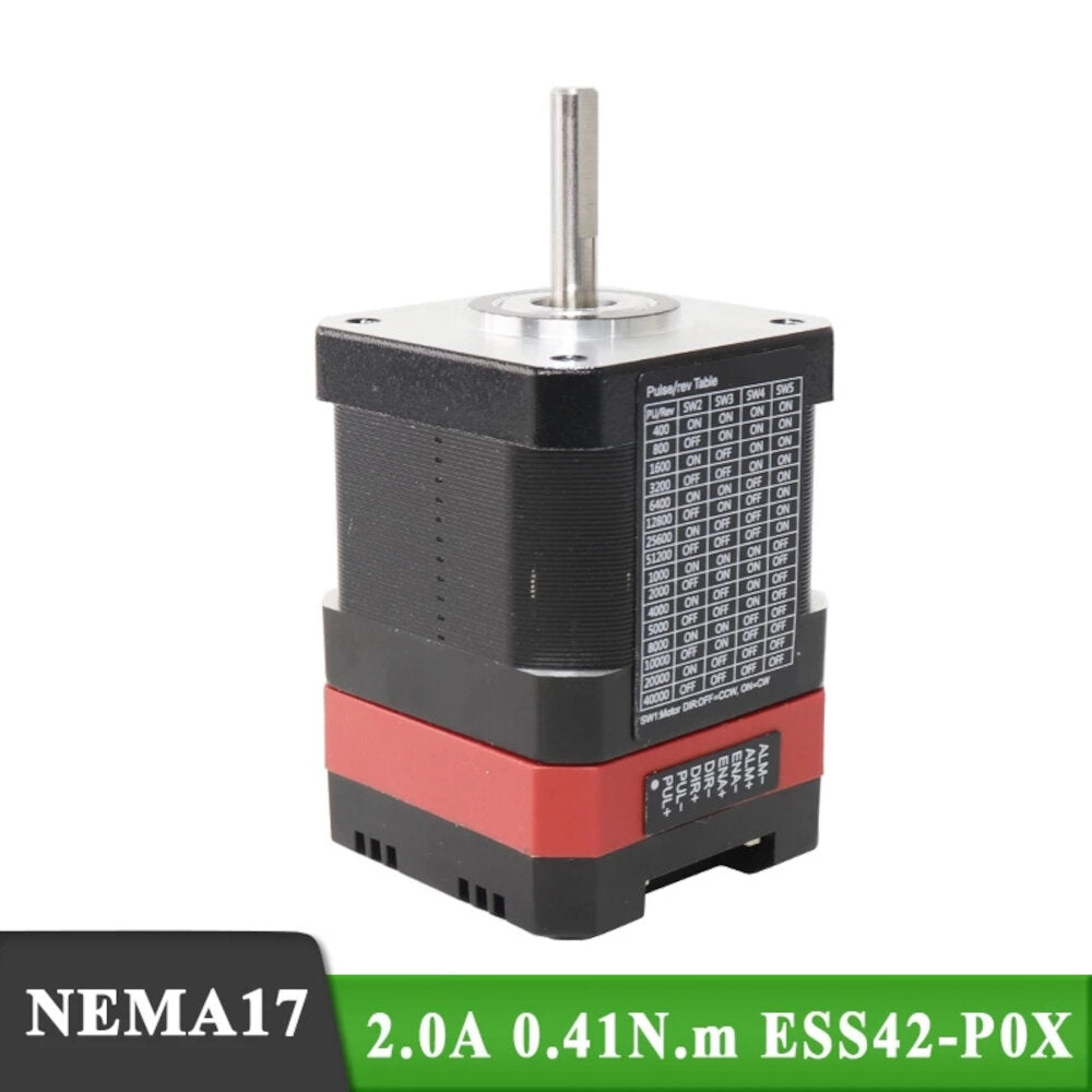 hanpose nema17 ess42-p0x / p1x / p2x 40/48 / 60mm servo-stappenmotor gesloten lus geïntegreerde stappen-servomotor