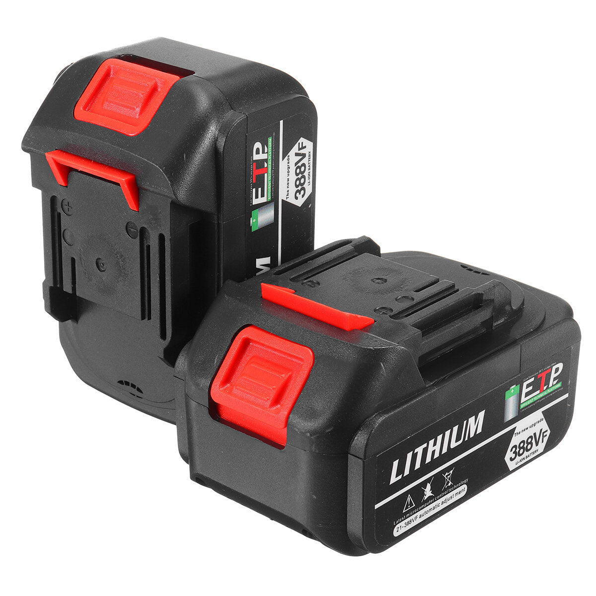 22890mah 388vf 850n.m borstelloze slagmoersleutel draadloze handheld elektrische sleutel w/1/2 batterij 18v batterij