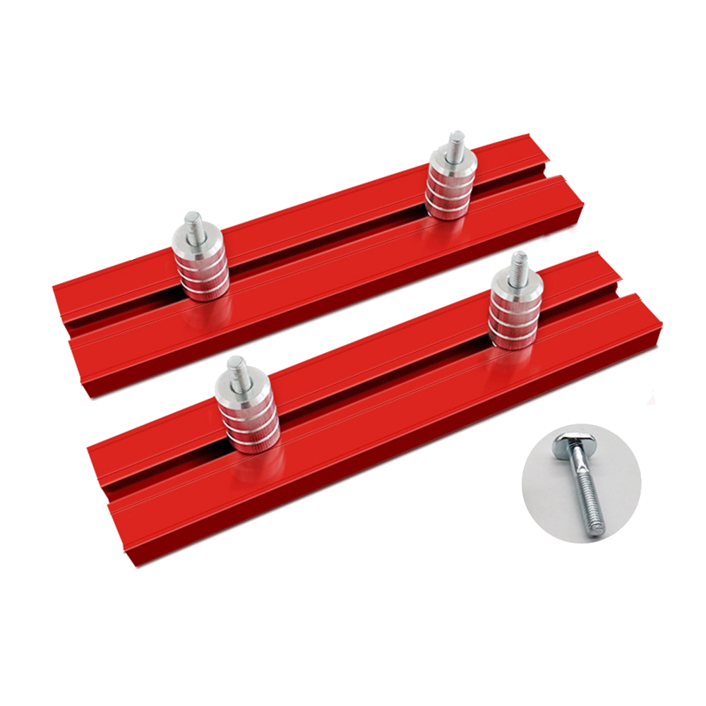 xiuyi 2 stuks 15.8/17.8/19.8mm aluminium werkbank schaven stop board houtbewerking baffle limiet blok voor desktop houtbewerking tool