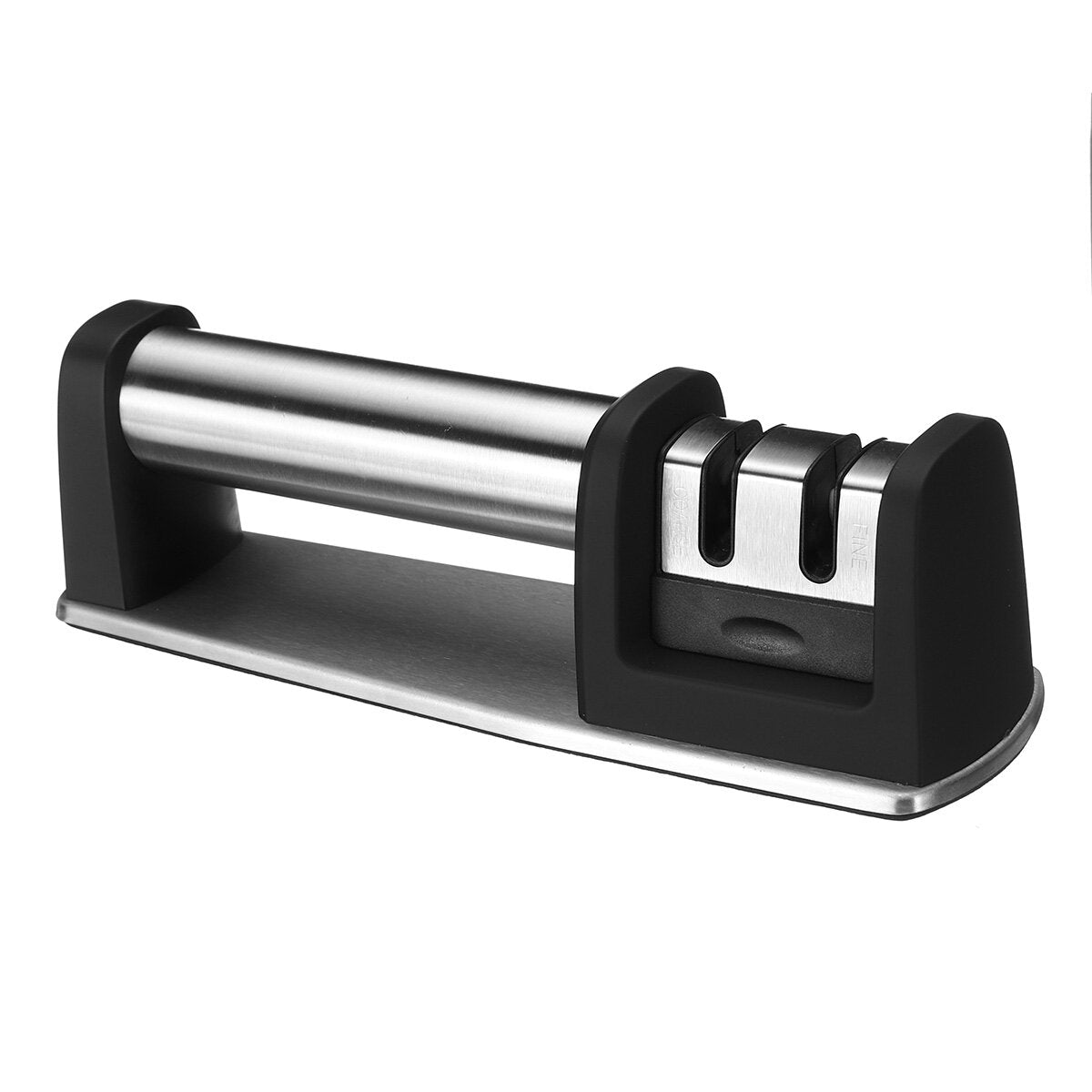 2 stage sharpener diamond roestvrij slijpmes steel sharpener kitchen tool