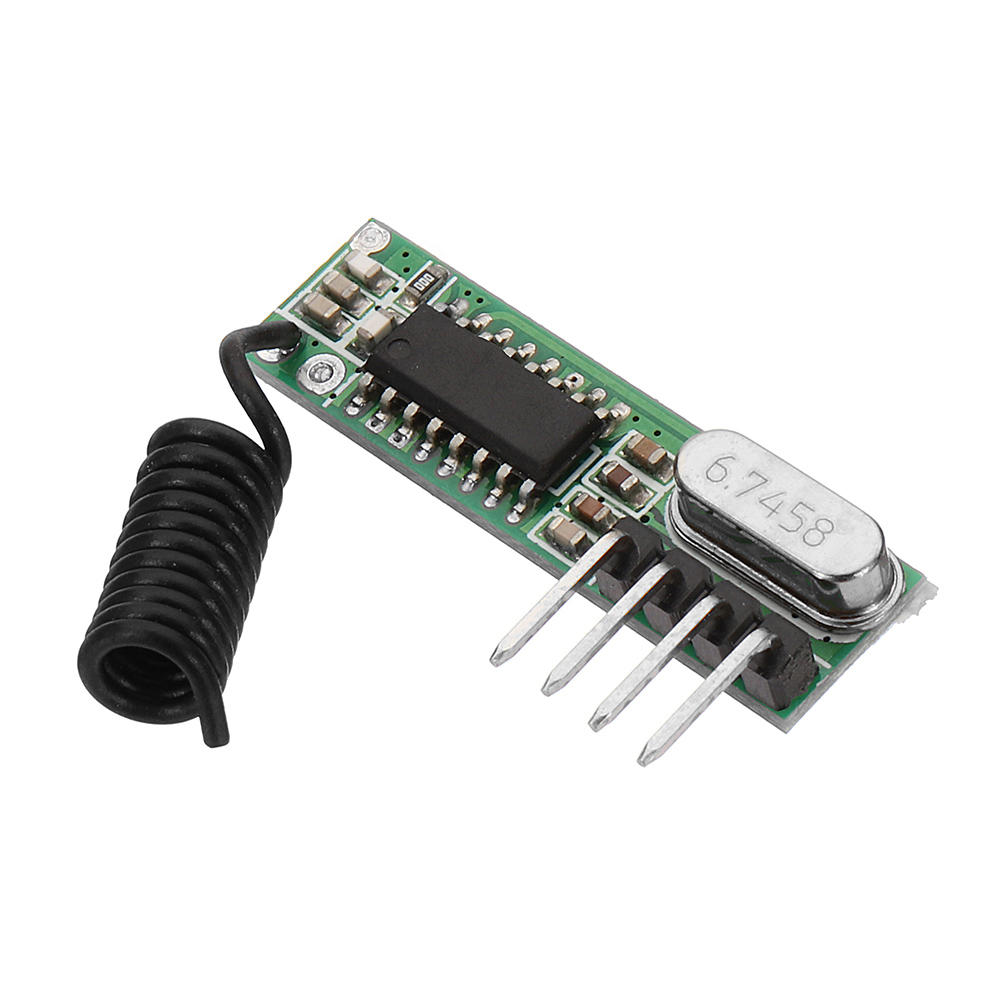 20 stuks dc3 ~ 5 v ak-119 433.92 mhz 4 pin superheterodyne ontvanger board zonder decodering -105dbm