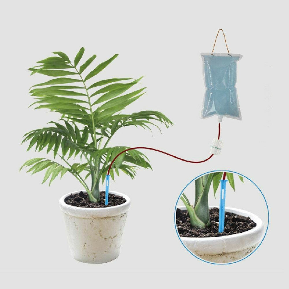 1/2/3l druppelapparaat bloem gieter zak pijl lui planten bemesting plant irrigatie pot automatische gereedschap
