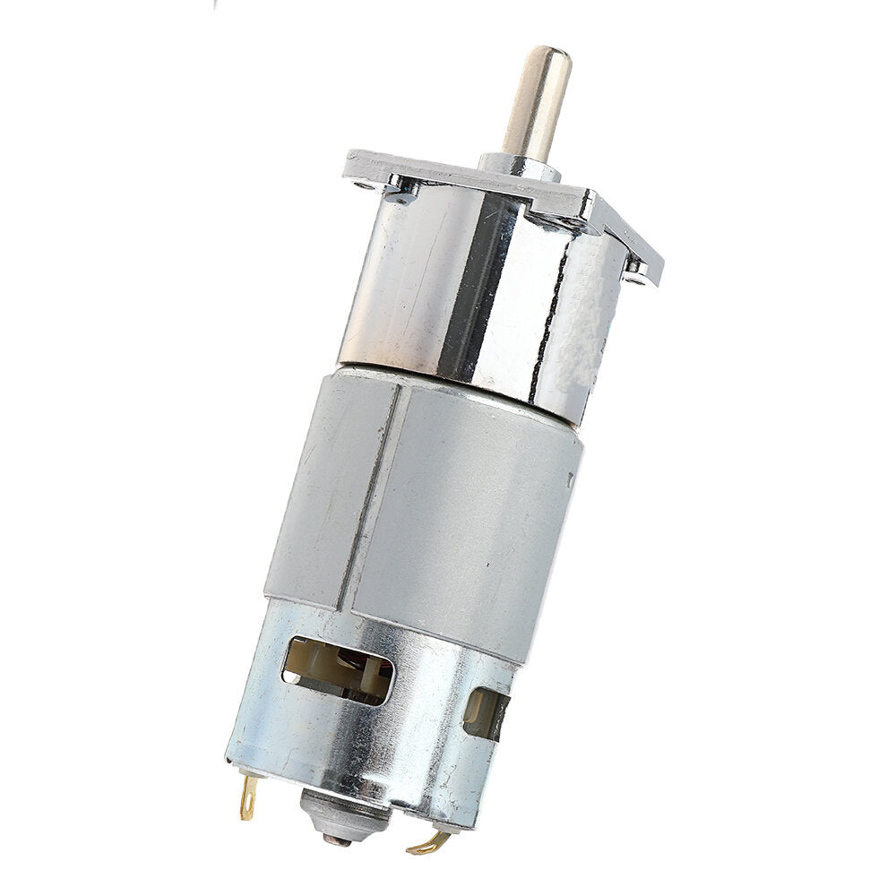 dc 24v 10/30/50/100rpm motorreductor met beugel 775 reversible gear reducer motor