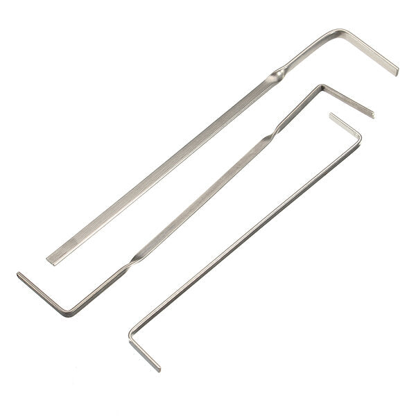12-delige slotkeuzes gereedschapsset slotopener slotenmakergereedschap diverse transparante slotencombinatie. slotenmaker gereedschapsset