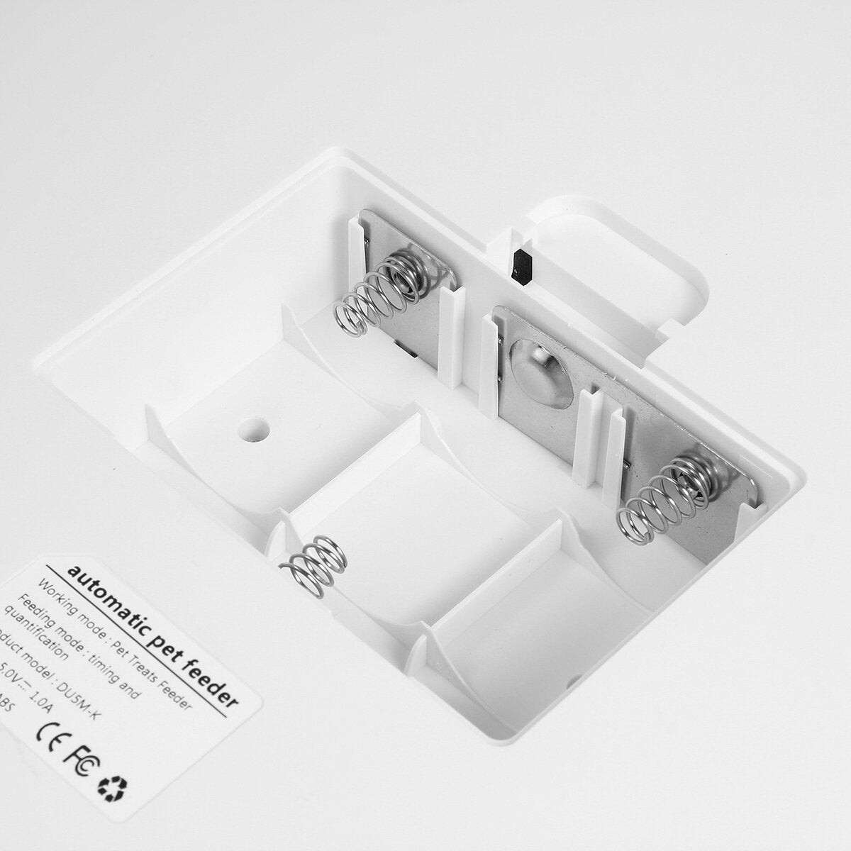 dudupet automatische huisdier feeder voor kat/hond wifi smart draaibare honden voedsel dispenser controle app getimede rantsoen ondersteuning opname