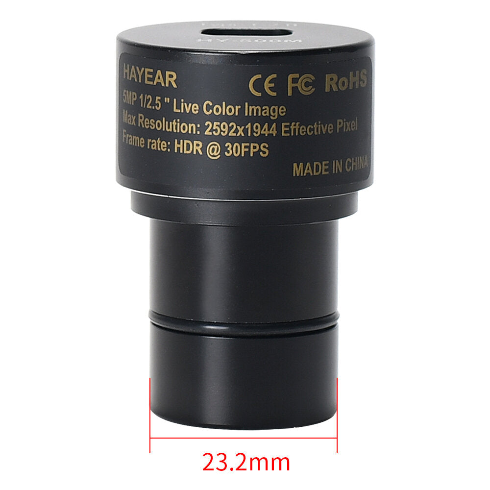 5mp cmos usb 2.0 microscoop oculaire adapter elektronische oculair hd microscoop camera voor microscopio stereo en biologische