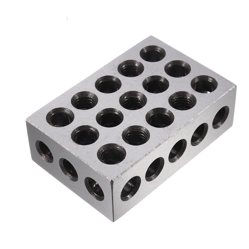 2 stuks 25x50x75mm blokken 23 gaten parallel klemblok draaibank gereedschap precisie 0.005mm