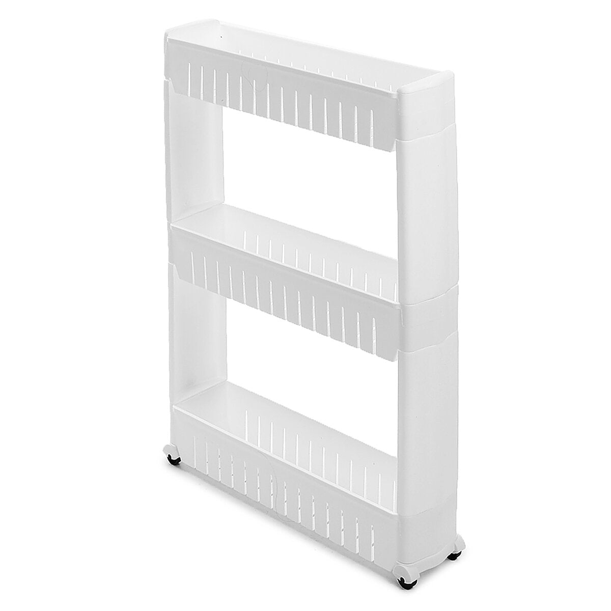 3/4 / 5-tier slim slide trolley storage holder rack organizer kitchen bathroom