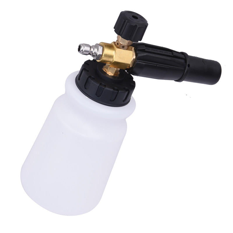autowasmachine hogedruk foam lance fles handpomp g1/4 snelkoppeling sproeier