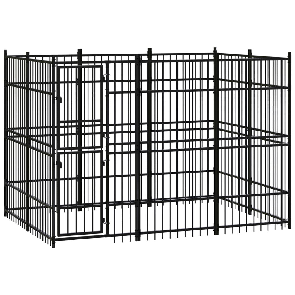 buiten hondenkennel staal 59.5 ft²