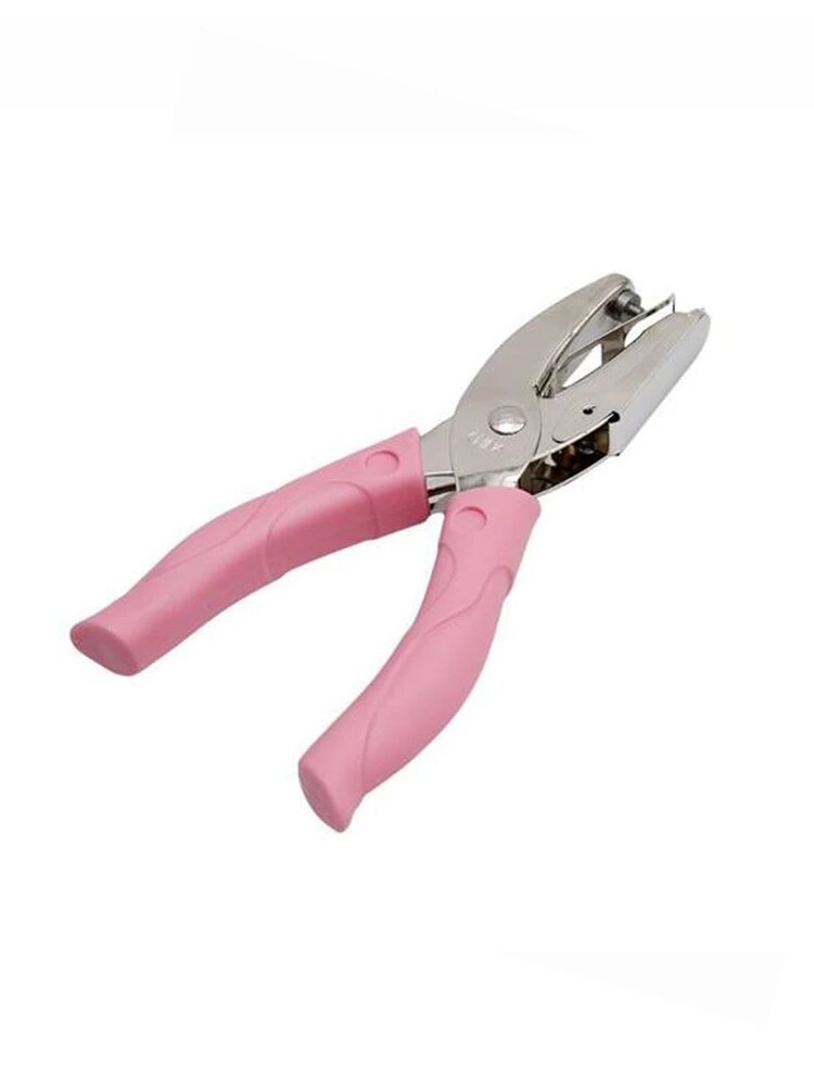 1 stuks handheld enkele perforatietang ronde papier ambachtelijke puncher handmatige puncher