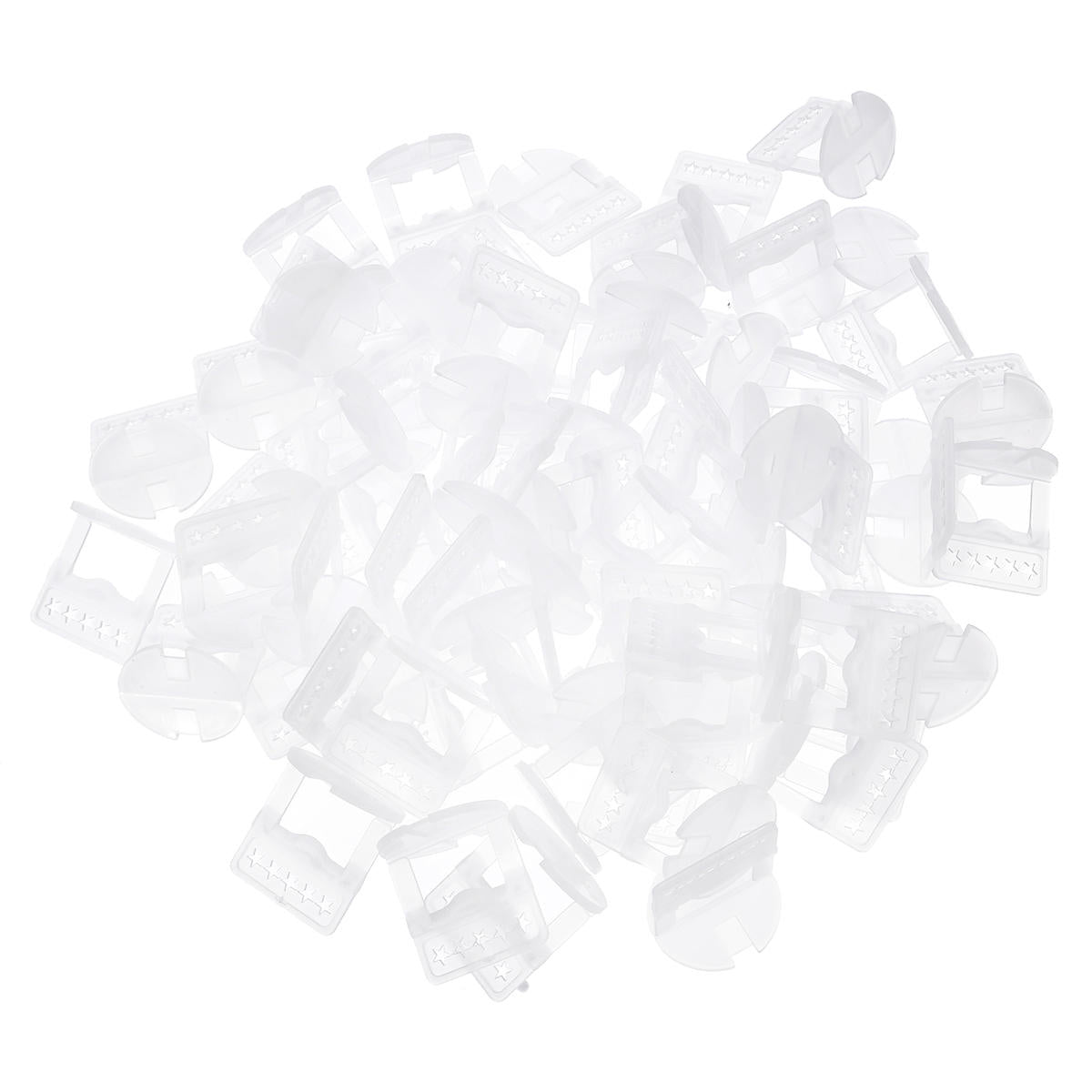 100 stuks 1.5mm tegel leveling systeem plastic spacers tegelgereedschap vloer clips