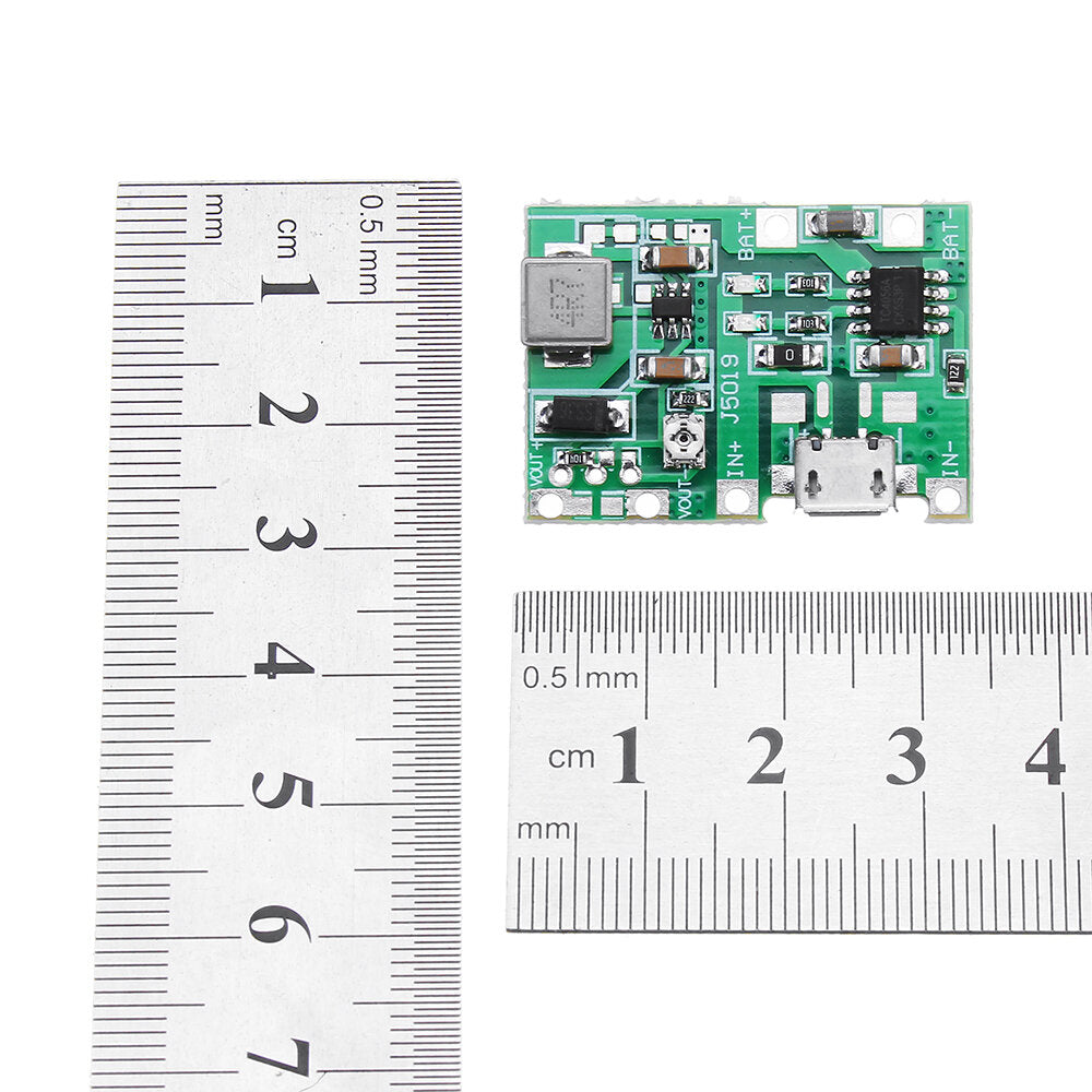 20 stuks 3.7 v 9 v 5v 2a verstelbare step up 18650 lithium batterij opladen ontlading geïntegreerde module