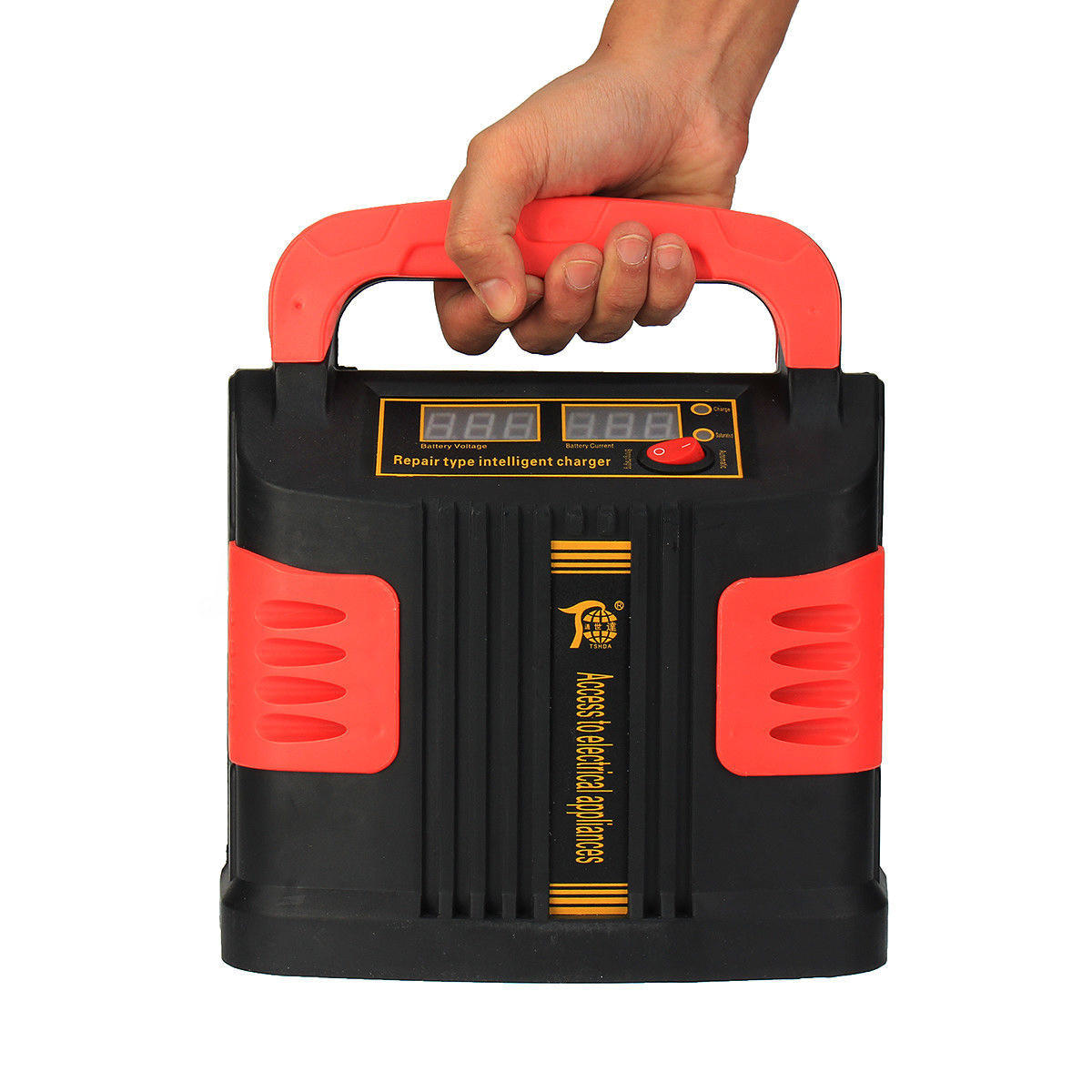 12v 24v auto-acculader pulsreparatie motorfiets volautomatisch intelligent 110v