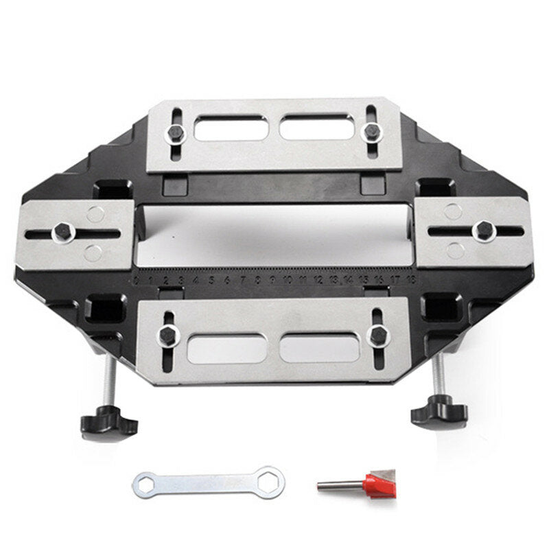 aluminium houten deur scharnier gat opener positionering slotter scharnier lock gids houten meubels scharnier jig boor gids