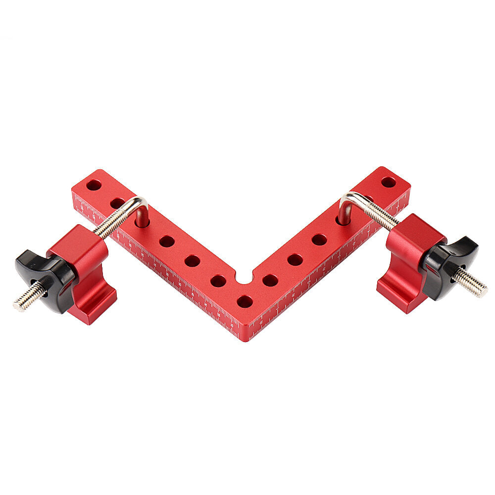 houtbewerking precisieklemmen vierkant l-vormig extra armatuur splicing board positioneringspaneel vaste clip timmerman vierkante liniaal houtbewerkingsgereedschap