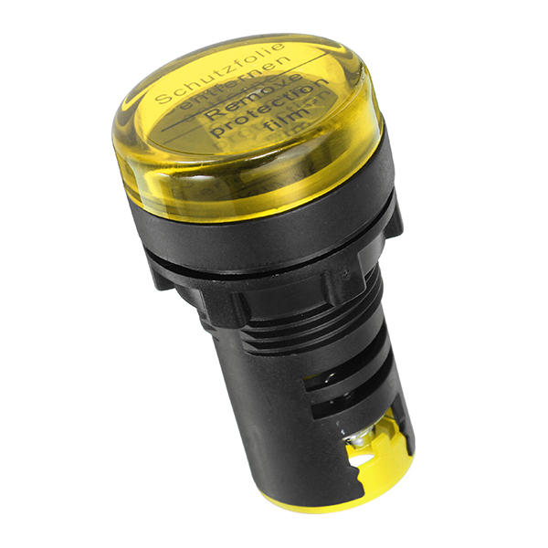22 mm ac 50-500v gele digitale ac voltmeter spanningsmeter meter digitale display-indicator
