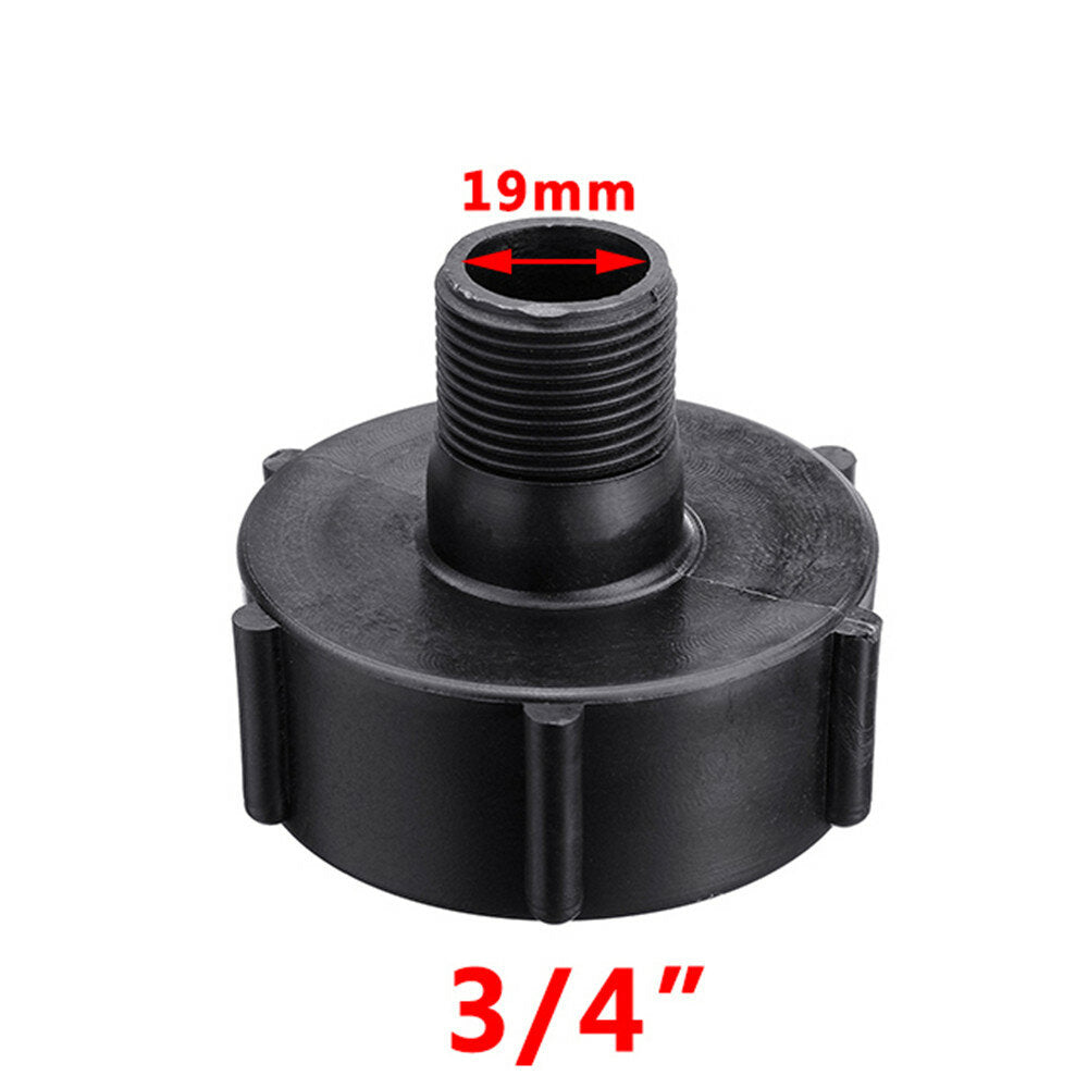 1000l ibe tote tank afvoer adapter grove draad tuinslang adapter
