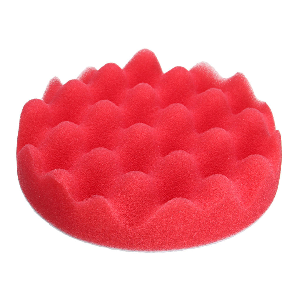 5 stuks 4 inch 5 inch spons schuim polijstpad waxen buffing matten polijstmachine kit: