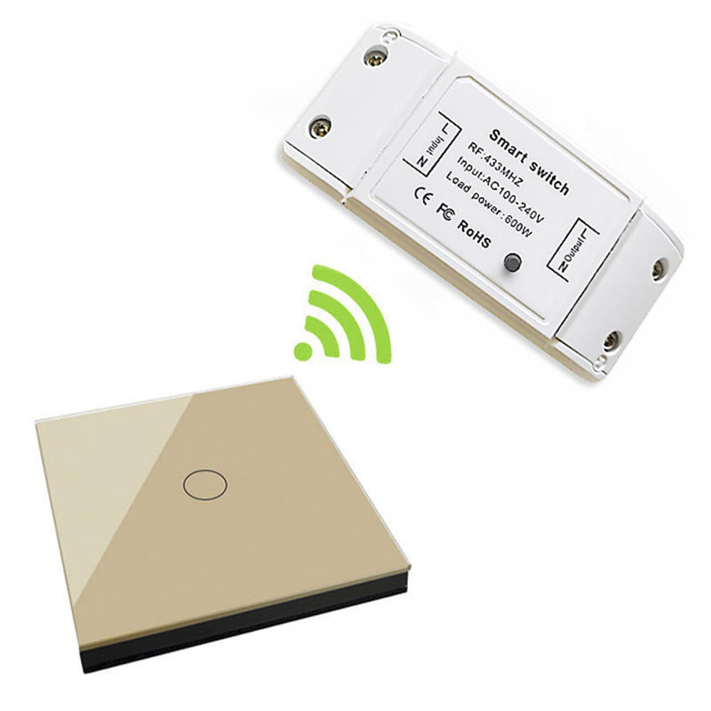 wireless wifi tactile smart switch verlichting afstandsbediening 433 m
