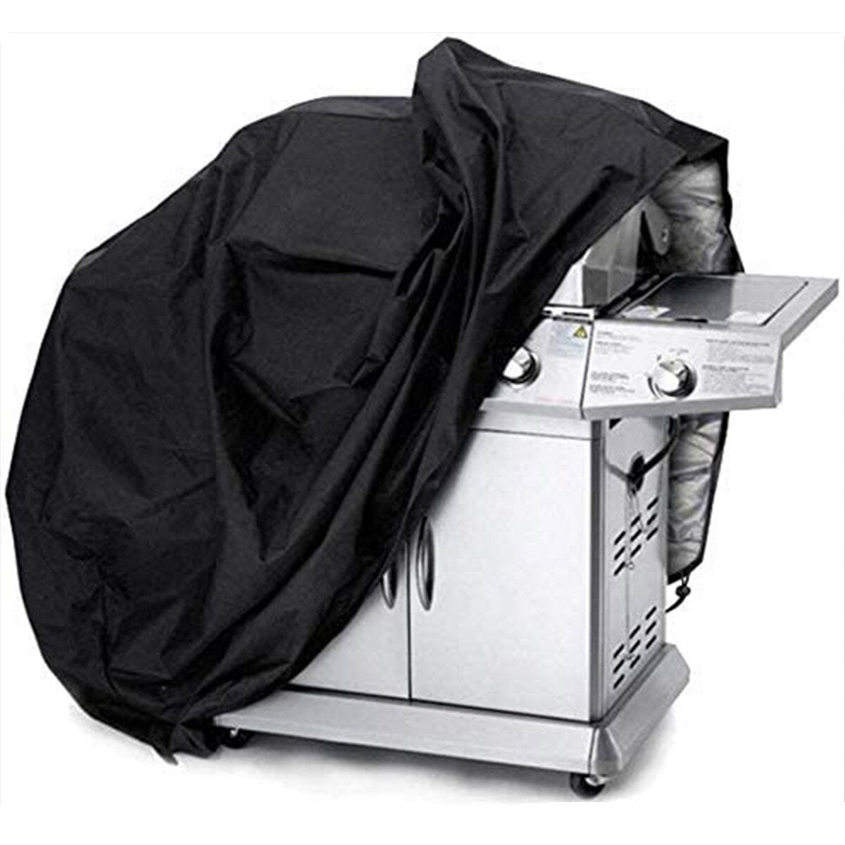 waterdichte zwarte barbecue cover anti stof regenhoes tuin yard grill cover protector voor outdoor bbq accessoires