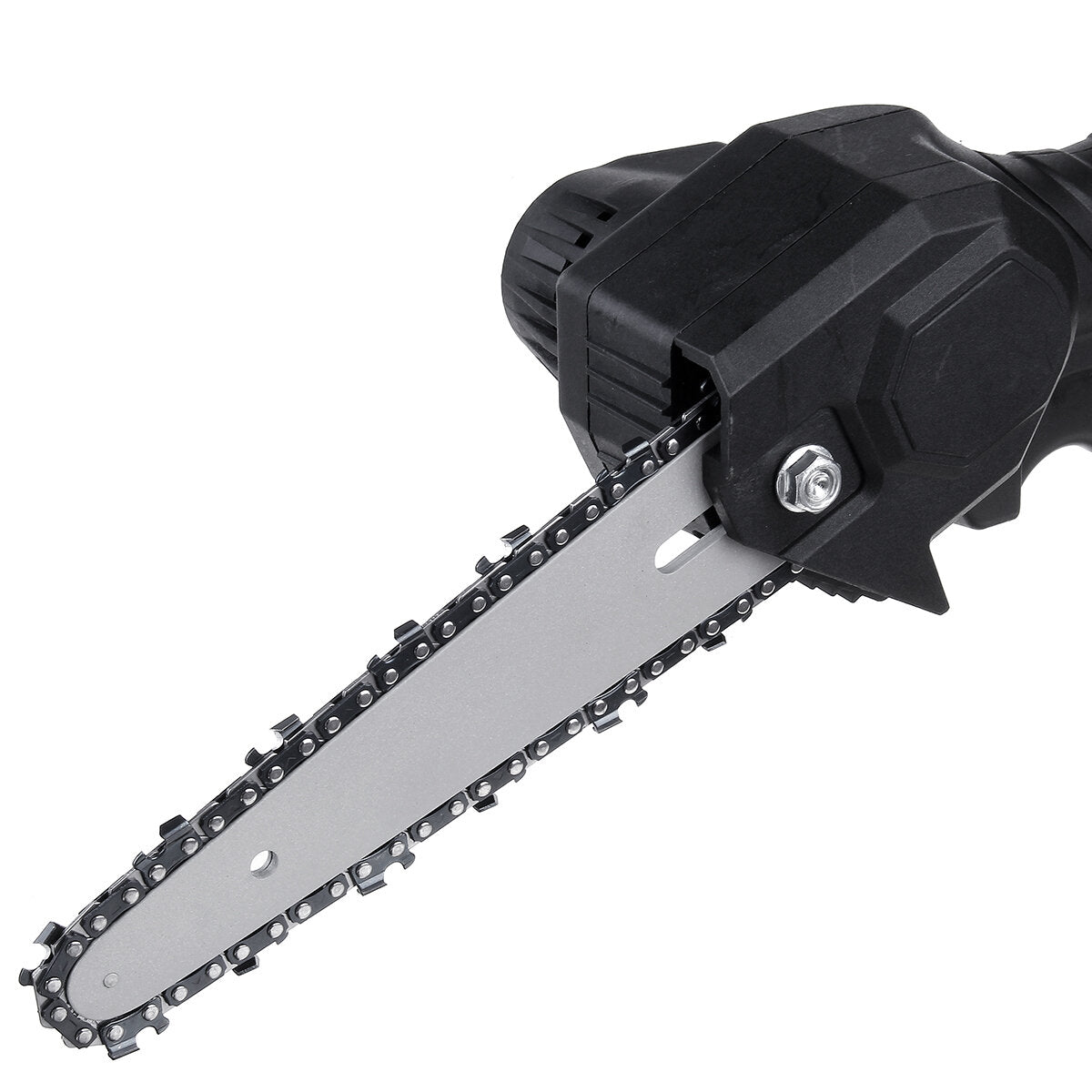 6 inch elektrische kettingzaag snoeien kettingzaag oplaadbare houtbewerkingsgereedschap met 1 of 2 stuks batterij