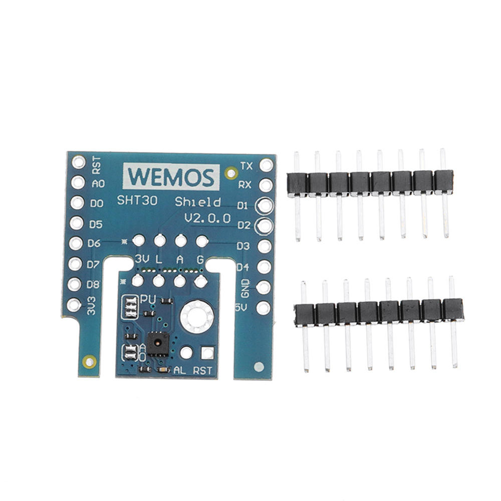 3 stuks wemos sht30 shield v2.0.0 sht30 i2c digitale temperatuur- en vochtigheidssensormodule voor d1 mini