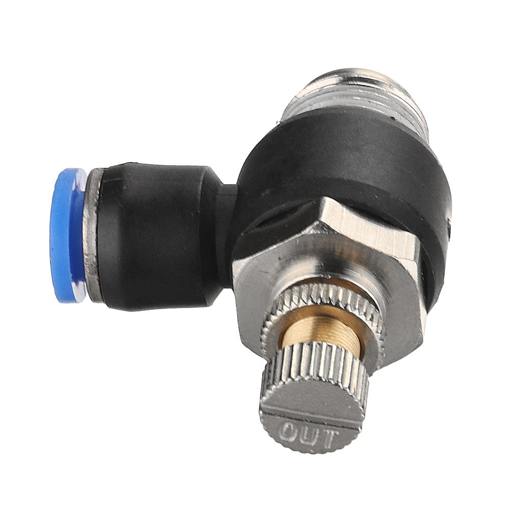 pneumatische connector sl serie 8-01 8-02 8-03 8-04mm verstelbare gezamenlijke gasklep
