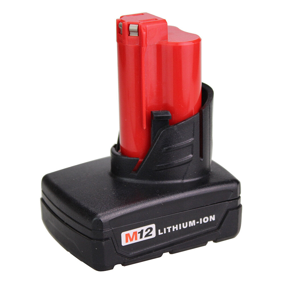 3.0/4.0ah 12v lithiumbatterijen vervangen compatibel met milwaukee m12 lithiumbatterij compatibel met 48-11-2410 48-11-2420 48-11-2411 48-11-2401 48-11-2402 12v m12 cordlesstools