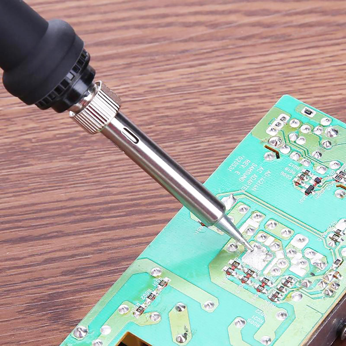 42 stuks 110 v/220 v elektrische soldeerbout lassen pen carving craft kit soldeer pincet