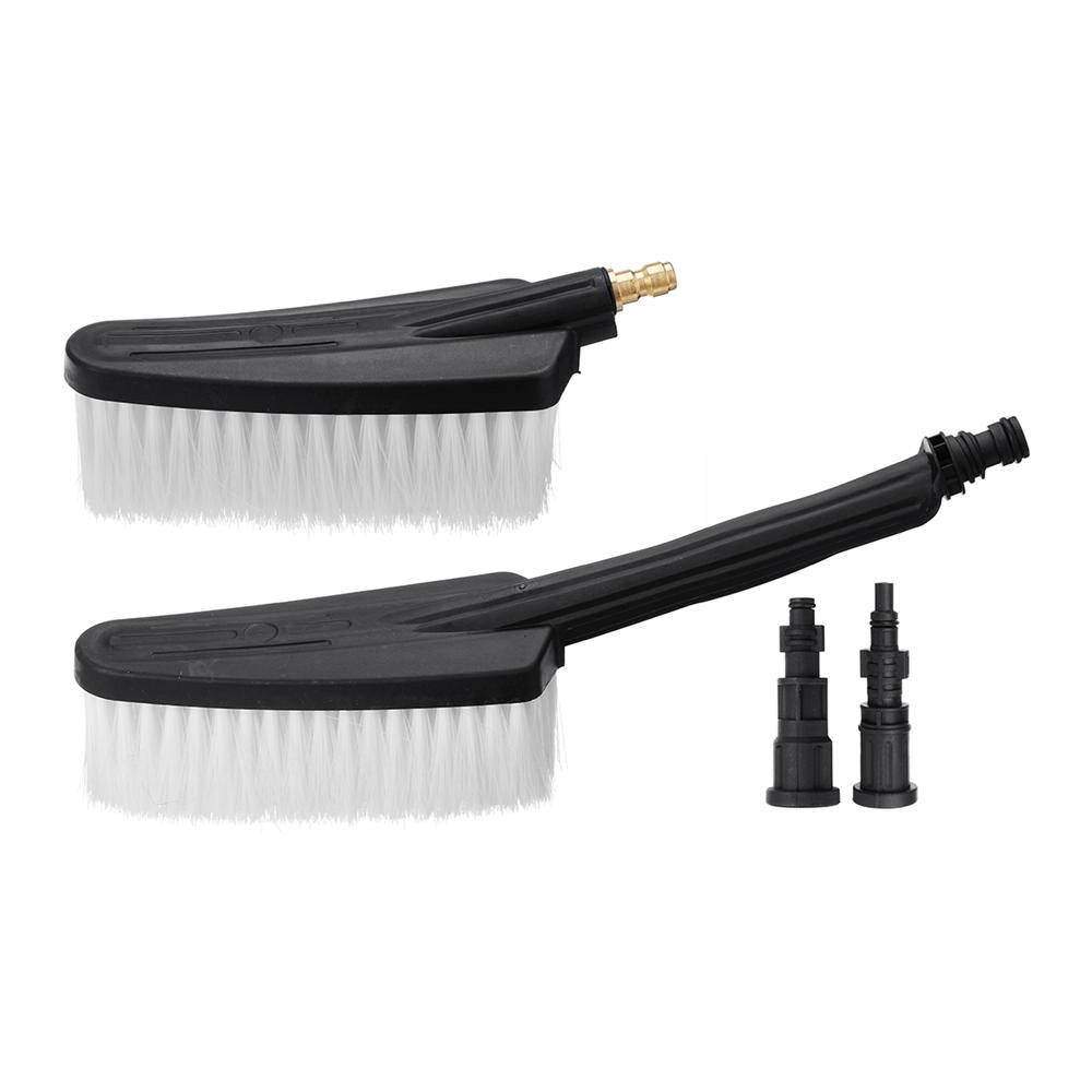 hoge druk driehoeksborstel & adapter voor autowasmachine bosch s7 / black decker s4